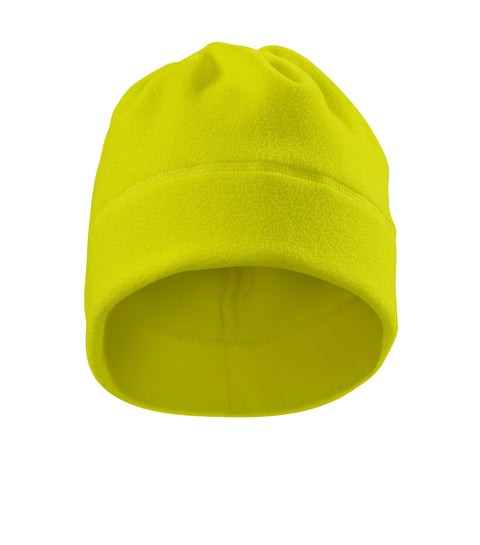 Unisex luminiscējošas krāsas flīsa cepure PRACTIC