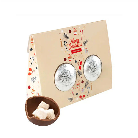 Šokolādes bumbas ar pārsteigumu DOUBLE (60 g)