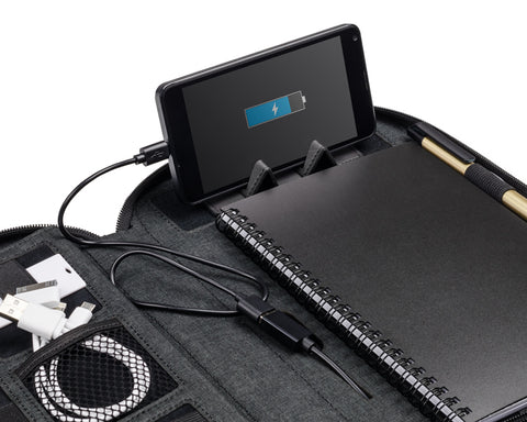 Planšetdatora vāks ar power banku TYRONE 5000 mAh