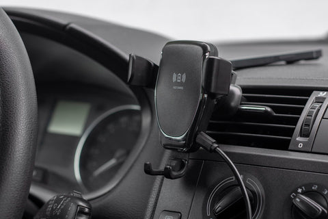 Auto telefona turētājs ar bezvadu lādētāju GARI