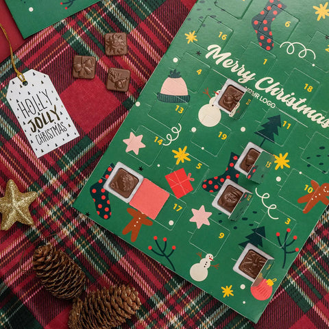 Šokolādes adventes kalendārs EKO