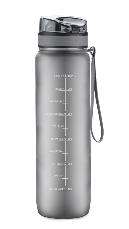 Ūdens pudele mērglāze 1000 ml MOTIVA