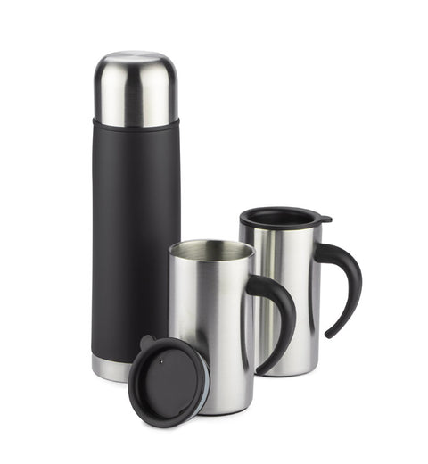 Dāvanu komplekts ACON (Termoss 500 ml un 2 ceļojuma krūzes 260 ml)