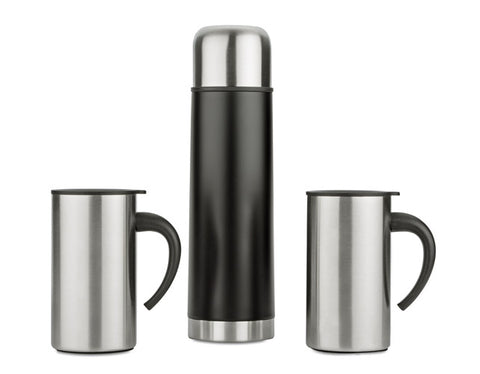 Dāvanu komplekts ACON (Termoss 500 ml un 2 ceļojuma krūzes 260 ml)