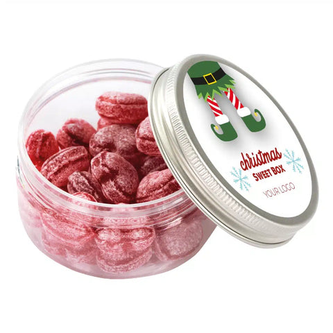 Saldumi ar apdruku kārbā BOX JAR