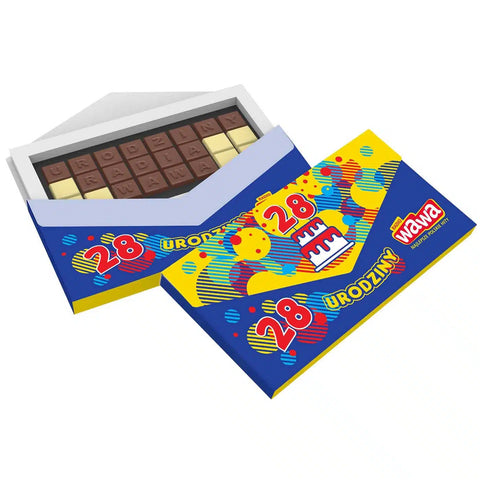 Šokolādes konfektes personalizētā aploksnē 90 g