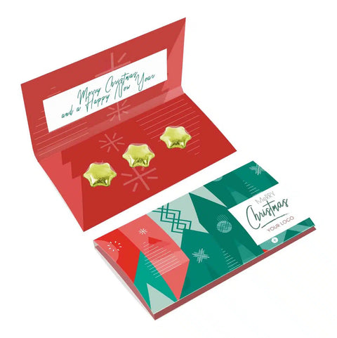 Šokolādes zvaigznes personalizētā aploksnē MINI (12 g)