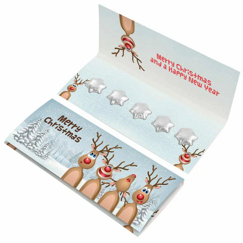 Šokolādes zvaigznes personalizētā aploksnē MAXI (20 g)
