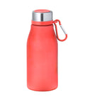 Personalizējama pudele 370ml no RPET materiāla sarkana