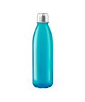 Personalizējama 650ml stikla pudele ar logo druku zila