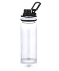 700ml caurspīdīga pudele no pārstrādātas plastmasas, personalizējama ar logo