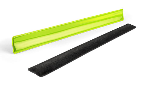 Dzeltena atstarojoša aproce ar logo