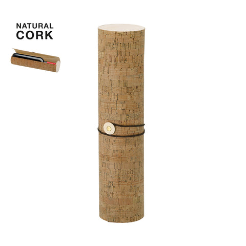 BAREMON pudeļu iepakojums ar korķa pārklājumu un koka iekšpusi