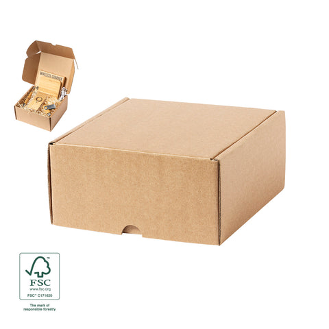 CIRIL kaste ar krafta apdari un uzņēmuma logo