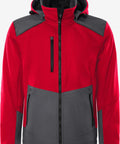 Silta Softshell ziemas jaka ar logo apdruku – Fristads CFJ, sarkana