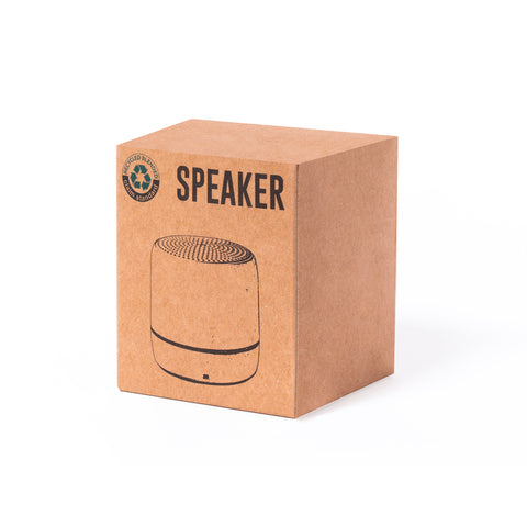 Ekoloģisks Bluetooth skaļrunis Compact Nature Line RCS ar logo druku