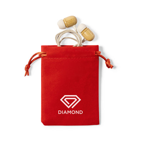 Samta maisiņš HIDRA ar lenti un apdruku