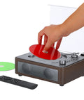 Retro CD atskaņotājs HOPSON ar diviem stereo skalrunim un apdruku