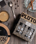 Kafijas un karameles cepumu komplekts uzņēmuma dāvanām Pluton