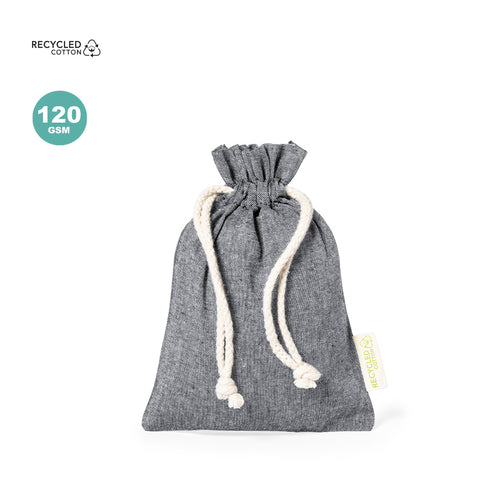 Korporatīvā dāvana – pārstrādātas kokvilnas maisiņš KARZAK ar apdruku