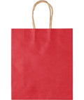 Izturīgs dāvanu maisiņš no 90 g/m² papīra sarkans