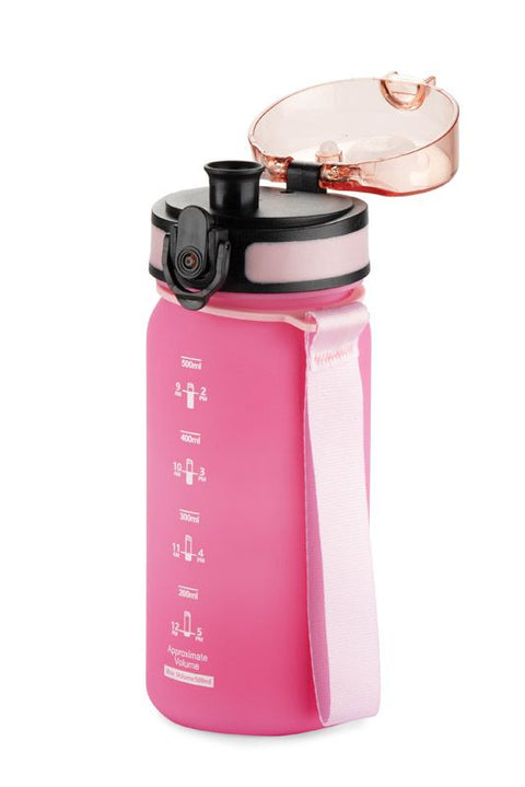 MOTIVA pudele ar aizveramu vāciņu un logo