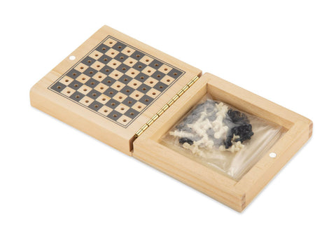 Reklāmas dāvana – koka šahs ILDE