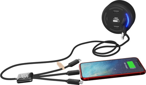 H11 smart charger ar 4 USB portiem