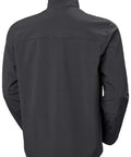 Pelēka softshell jaka ar apdruku aizmugure hh