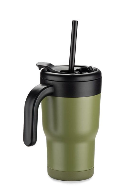 TUVO 530 ml termokrūze ar rokturi un salmiņu