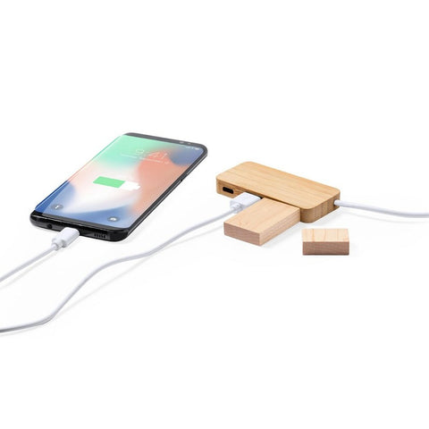 USB ar bambusa korpusu CENTER