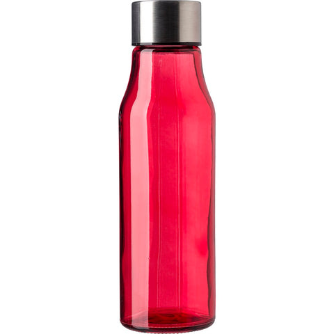 Stikla pudele ar nerūsējošā tērauda vāku 500 ml