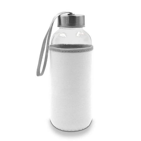 Stikla pudele auduma futlārī 420 ml BOB