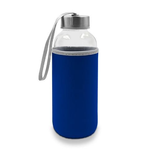 Stikla pudele auduma futlārī 420 ml BOB