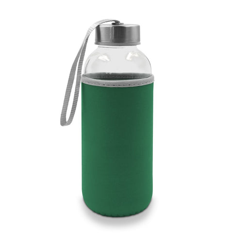 Stikla pudele auduma futlārī 420 ml BOB