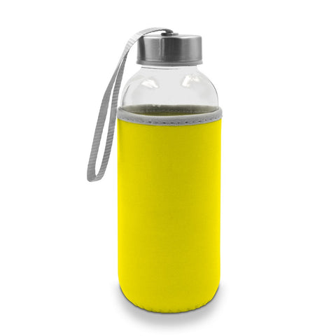 Stikla pudele auduma futlārī 420 ml BOB