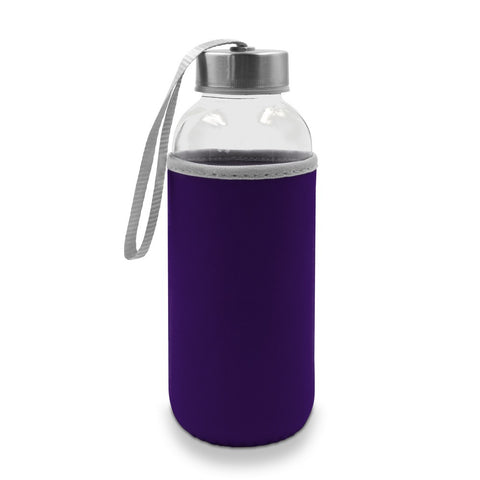 Stikla pudele auduma futlārī 420 ml BOB