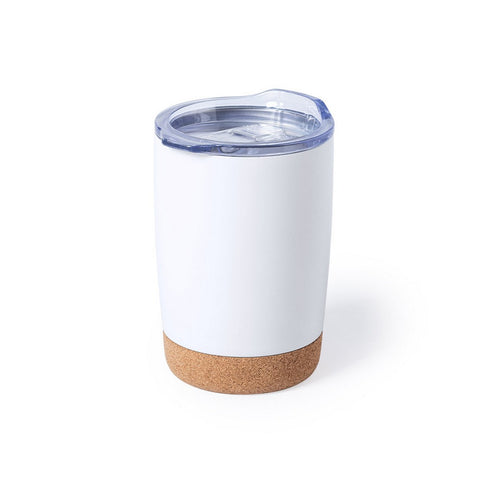 Termo krūze ar korķa pamatni 380 ml