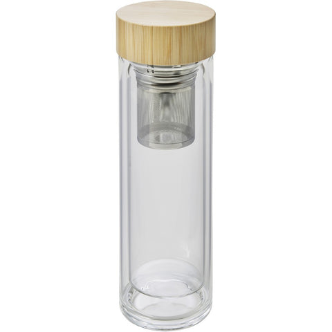 Stikla termoss ar sietu 420 ml