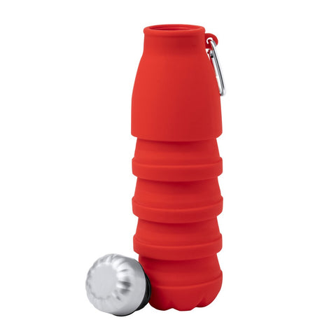 Salokāma sporta pudele 550 ml ar karabīnes klipsi