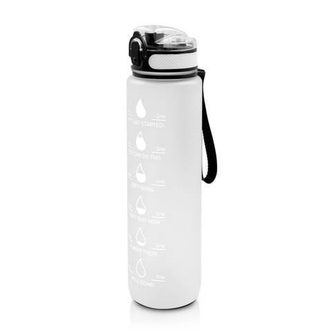 Sporta pudele 1000 ml ar motivācijas skalu Bennie