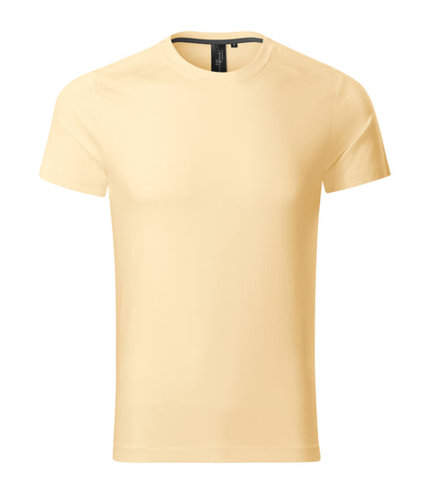 Slim Fit T-krekls ACTION ar izšūšanu vai druku bēšs