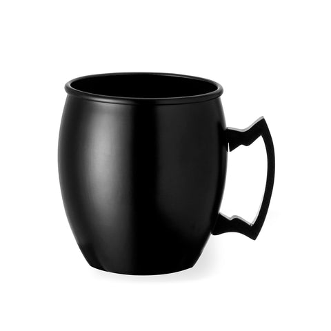 Alumīnija krūze ar apdruku un gravējumu – 540 ml melna