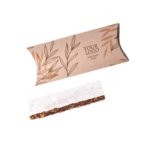 Augļu batoniņš MOLEN 23 g krafta iepakojumā ar uzņēmuma logo