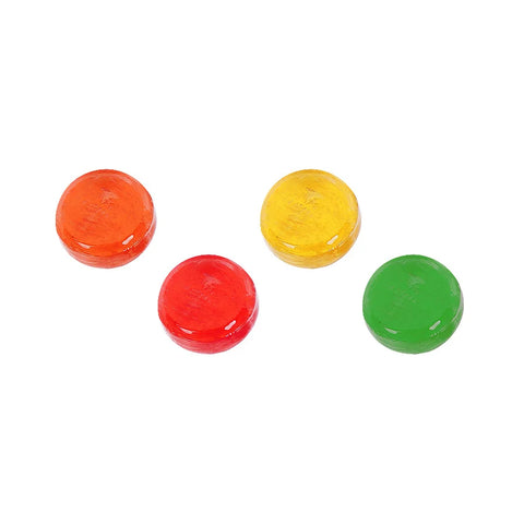 Krāsainas augļu konfektes DIZZY iepakojumam