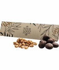 Augļu un riekstu maisījums SWEET DUO personalizētā iepakojumā ar uzņēmuma logo