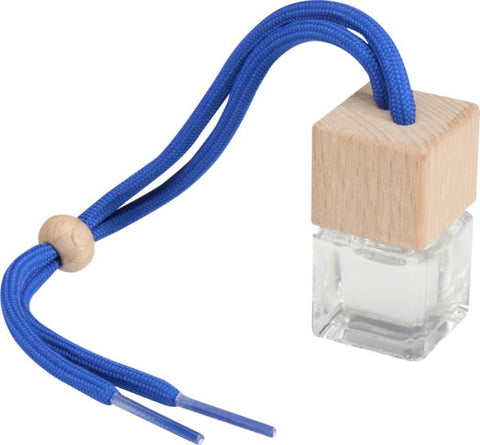 Automašīnas gaisa atsvaidzinātājs ONO ar logo apdruku, zila aukliņa