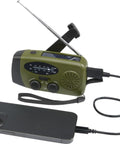 Avior ārkārtas radio ar telefona uzlādes funkciju un saules paneli