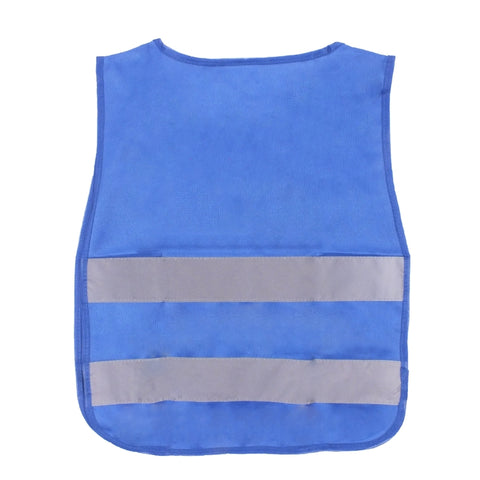 Bērnu veste ar logo druku zila