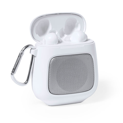 Bezvadu skaļrunis un austiņas BOXY® ar Bluetooth 5.0 ar personalizācijas iespēju